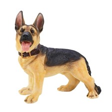 hundefigur handbemalt hundestatue lebensecht f&uuml;r wohnzimmer, hundeliebhaber