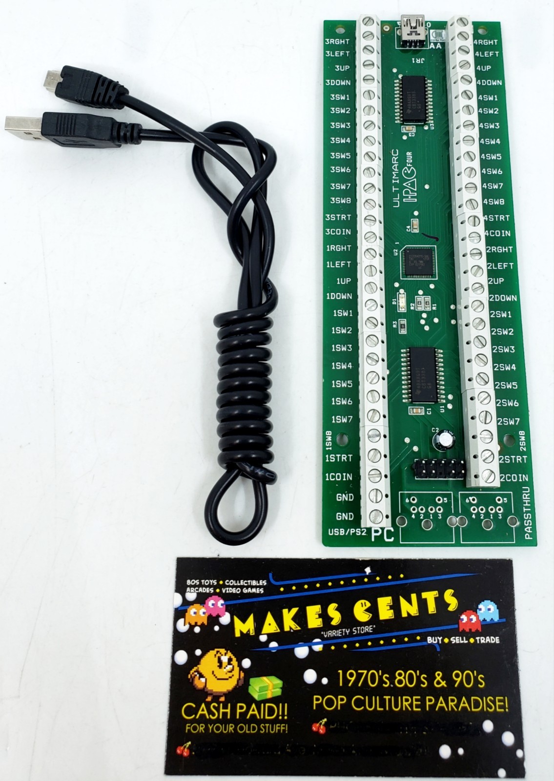 Original Ultimarc I-PAC 4 IPAC USB Interface Board MAME Project Part Arcade USA