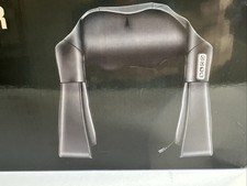 SEALED Nekteck Shiatsu Neck and Back Massager with Heat, 3 Speeds, Car Adapter