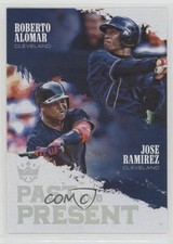 2018 Panini Diamond Kings Past and Present Roberto Alomar Jose Ramirez HOF 1md