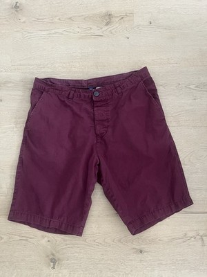 DIVIDED H & M  Kurze Hose Gr 32 Weinrot