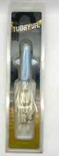 Tackle Industries Tubby Jr 10" Twin Tail Tube Musky Lure White NIP