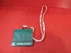 Metal Gear Solid Playstation 1 PS1 Konami E3 Exhibits Promo Lanyard Chain