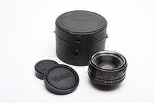 Topcon Hi Topcor 50mm f2 Lens Tokyo Kogaku w/Caps Fitted case