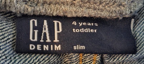 Lot Of 5 Gap Boy's Size 4 Denim and Cotton Blend Pants & Jeans ~ Dinosaur Jeans - Picture 13 of 22