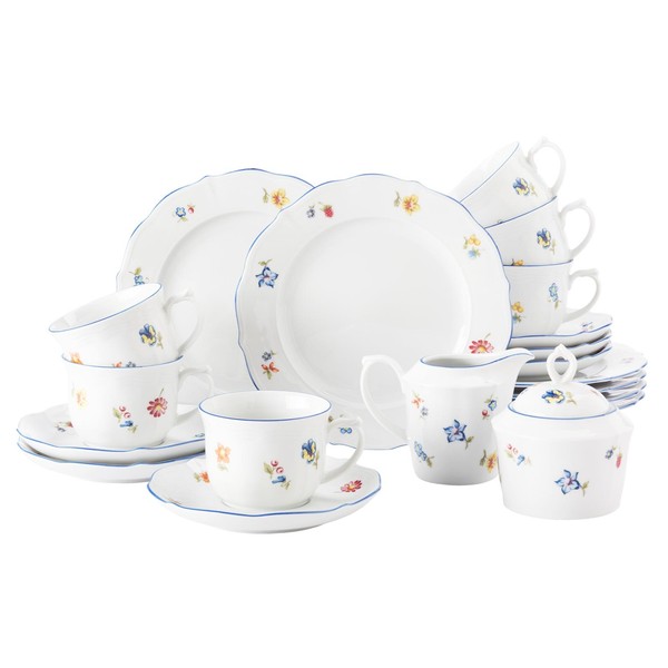 Seltmann Weiden Sonate Nostalgie Kaffeeservice 20-Teilig FüR 6 Personen-image