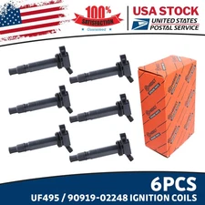 6x Ignition Coils for Toyota 4Runner 2003-2010 Hilux 2004-2017 4.0L high-quality