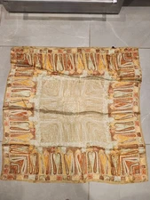 Wyoming Traders Wild Rag 100% Silk Satin Western Cowboy Scarf 34.5"