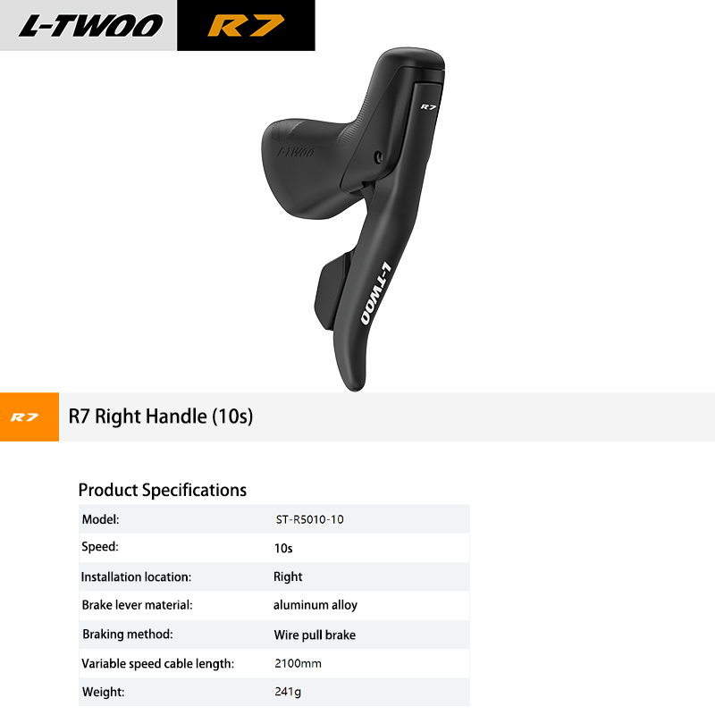LTWOO R7 2x 10 Speed Road Bike Groupset Shifters Front Rear Derailleurs ...