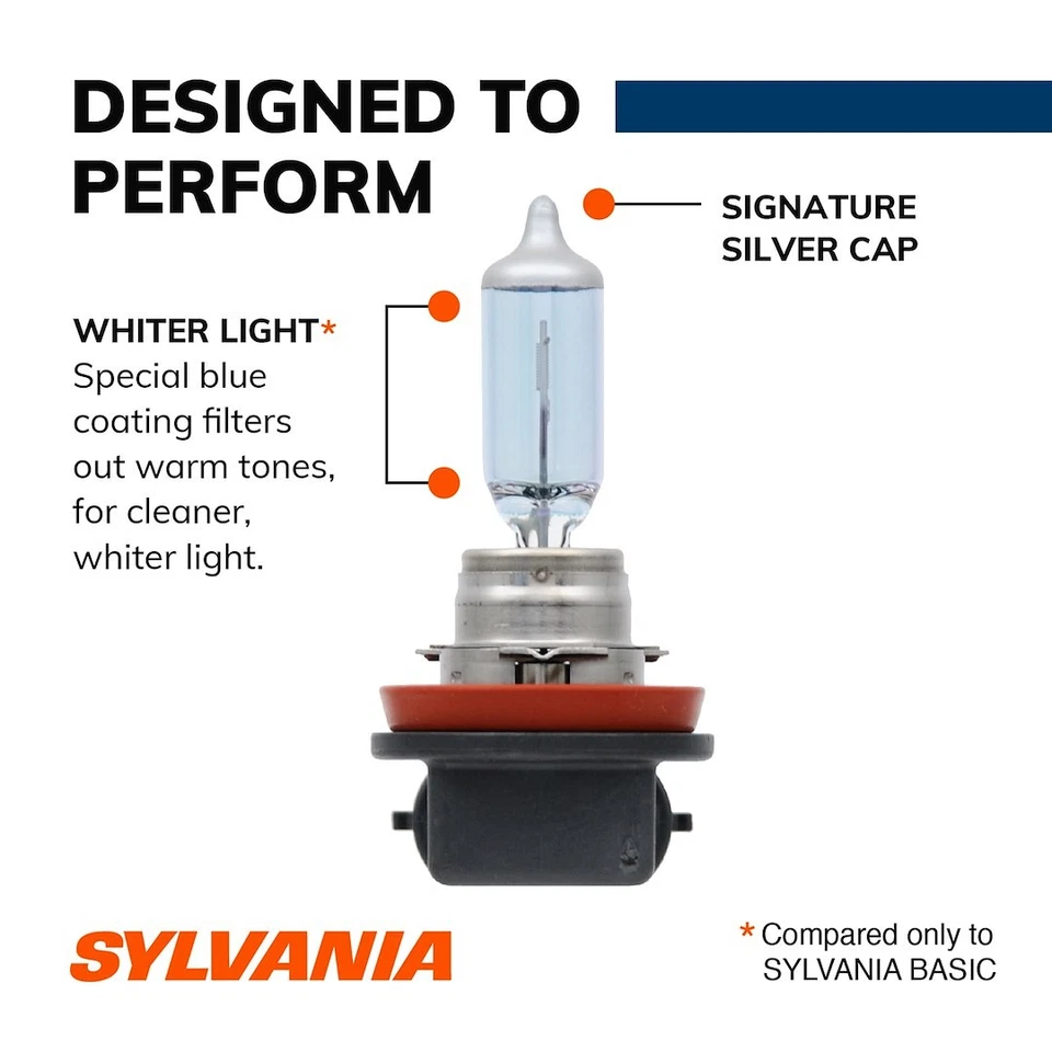 Sylvania Silverstar H11ST.BP2 SilverStar® BULBS & FLASHERS Foto 3 de 4