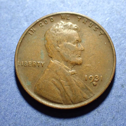 1931-D Lincoln Cent  VF