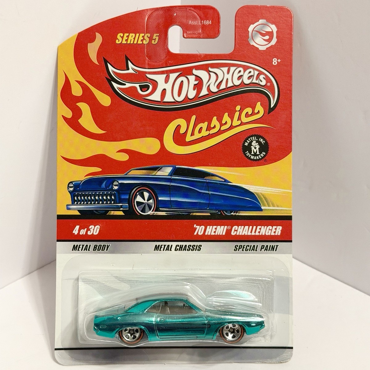 ホットウィール クラシックス '70 ヘミ チャレンジャー チェイス Hot Wheels Classics - '70 Hemi Challenger - #4 Of 30 - Series 5 | eBay