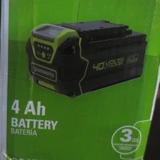 Greenworks 40V 4.0Ah Lithium-Ion Battery (Genuine Greenworks Battery / 75+ Compa
