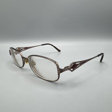Sophia Loren Eyeglasses Frame M247 Zyloware 183 Women's Brown Full Rim 51-16-135