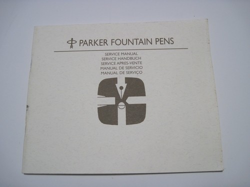 Parker Reproduction Service Manual --covers models up to early l990's