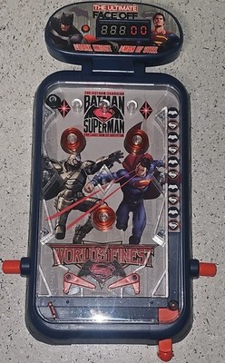 DC Comics Batman v Superman Superheroes Battery Operated Electronic Pinball Game