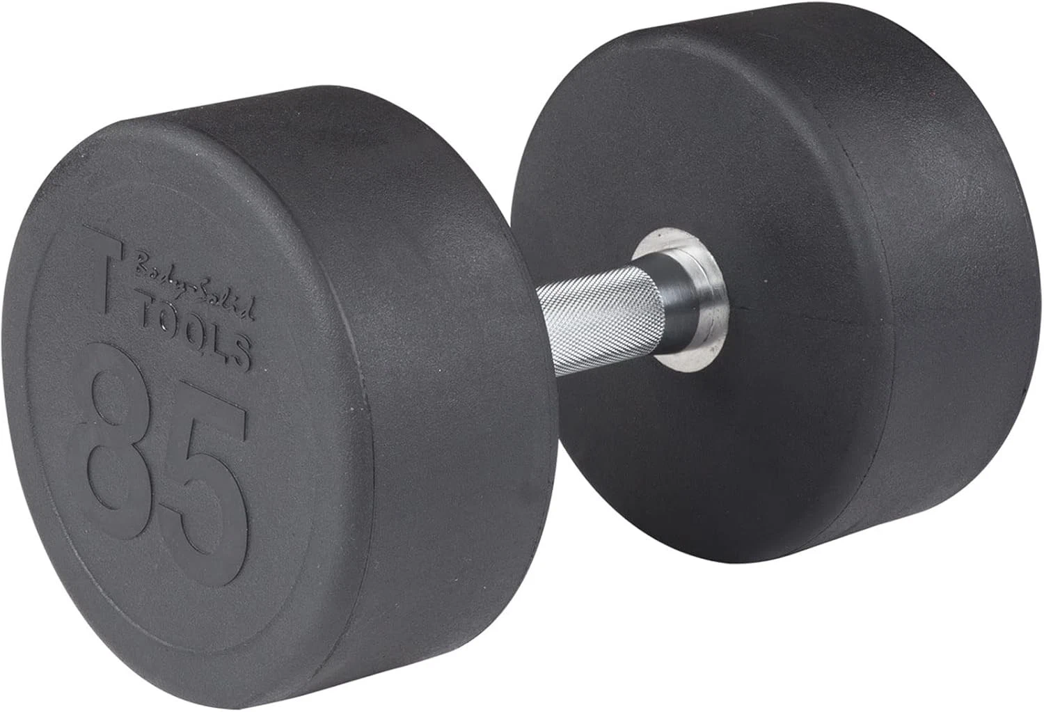 Body-Solid Premium Rubber-Coated Cast Iron Dumbbells with Solid Steel Handles