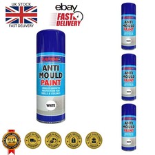 Revitalize Your Home with White Anti Mould Spray Paint - 400ml Waterproof Finish
