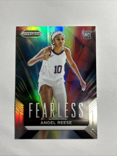 2024 Panini Prizm Draft Picks - Fearless Angel Reese #21 Silver Prizm (RC)