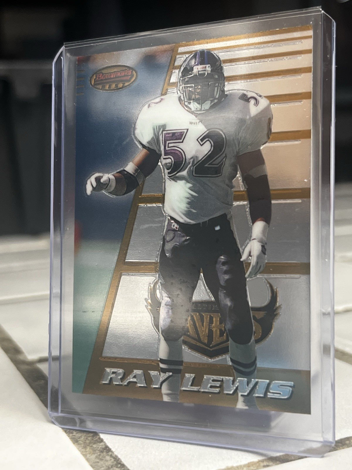 1996 Bowman's Best Ray Lewis #164 Baltimore Ravens NFL Football Card