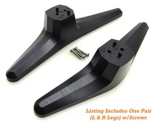 New Insignia NS-50F301NA25, NS-55F301NA25, NS-58F301NA25 TV Stand Legs w/ Screws