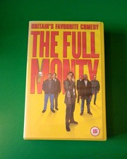 The Full Monty VHS Robert Carlyle Mark Addy Comedy Video TESTED