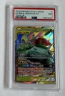 2019 POKEMON SM BS PROMO TAG TEAM TIN #SM167 CELEBI & VENUSAUR GX TAG TEAM PSA 9