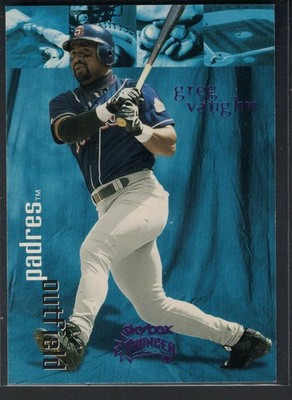 1999 Skybox Thunder - Greg Vaughn #278 RANT Padres