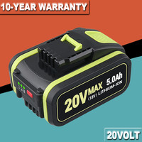 20V 5,0Ah Lithium-Ionen Akku Powershare WA3553 WA3550 WA3551.1 WA3572 FüR Worx
