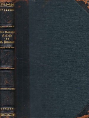 Felix Mendelssohn Bartholdy Briefe an Eduard Devrient - Wener Verlag