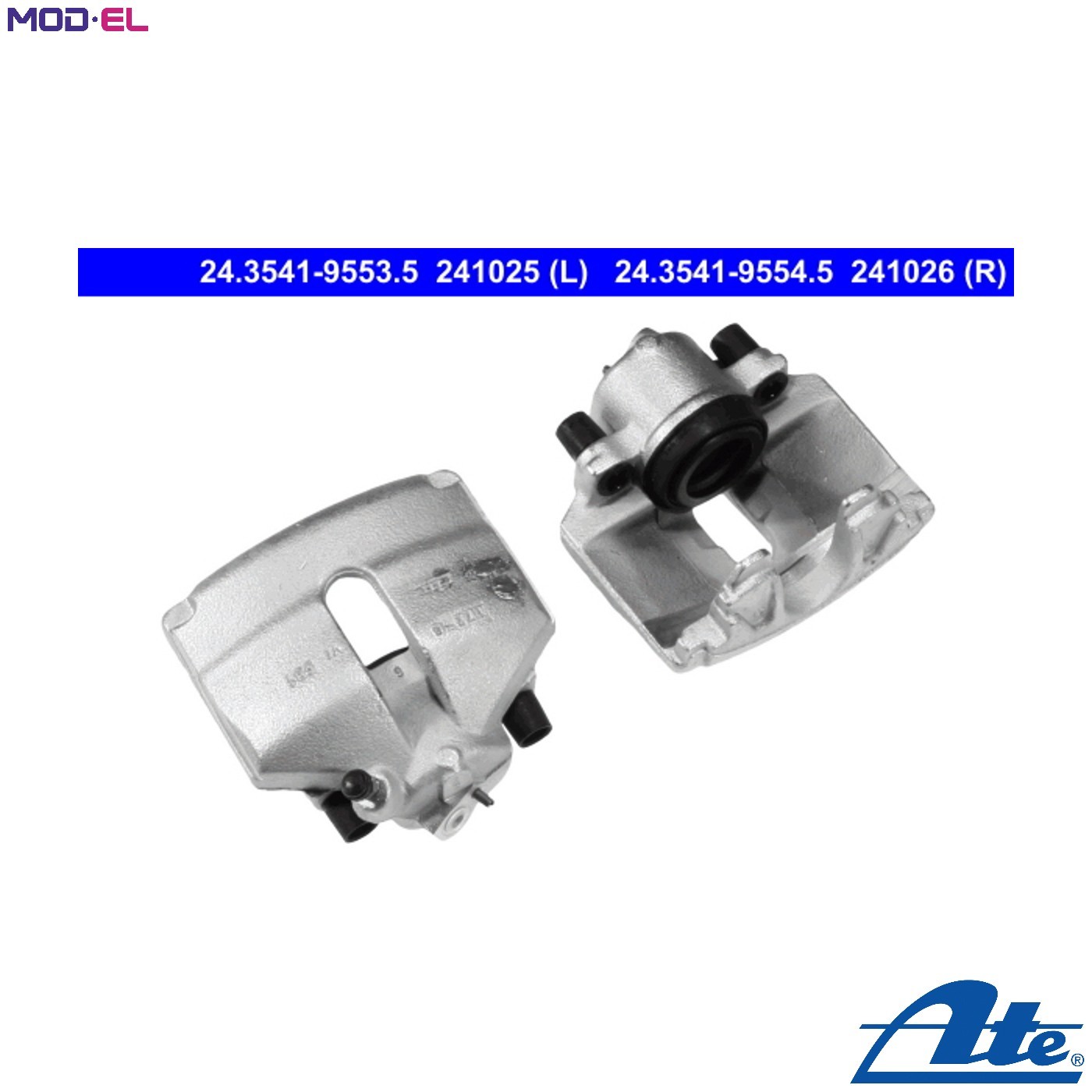 BRAKE CALIPER 24.3541-9554.5 FOR SKODA SUPERB/II OCTAVIA/Combi LAURA ROOMSTER