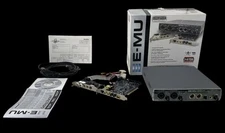 E-MU 1820m AudioDock With  1010 PCI Card & Sync Daughter Card & Quick Guide & CD