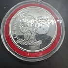 1 Oz Silver 2001 Christmas Wish 1 Troy Ounce .999 Fine Silver BU Bullion