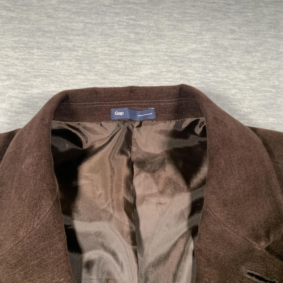 Chaqueta Blazer Gap Para Hombre Abrigo Deportivo Grande Clásico Informal Terciopelo Foto 4 de 4