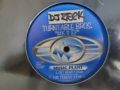 TURNTABLE BROS. - ''MK II EP'' / 4 TRACKS / MUSIC PLANT RECORDS 1996