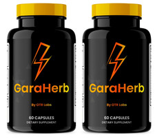 Garaherb Male Supplement, Gara Herb for Men Health Support 2Bottles 120 Capsules