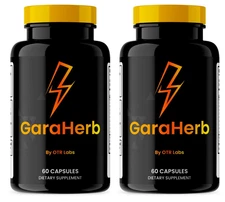 Garaherb Male Supplement, Gara Herb for Men Health Support 2Bottles 120 Capsules