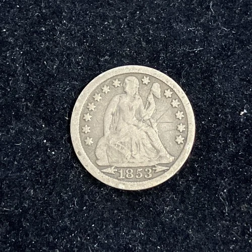 1853 Seated Liberty Dime: Great Coin To Complete Your Whitman Album