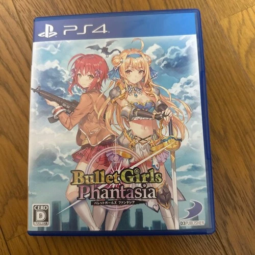 Bullet Girls Phantasia PS4 Sony Playstation4 Used Tested Japanese ver with Case