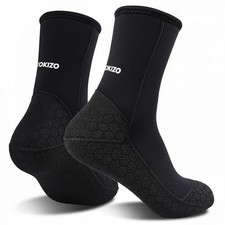 3mm Neoprene Water Socks, Anti-Slip Diving Booties Small Neoprene Socks