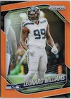 2025 Panini Prizm Football Orange Leonard Williams #183