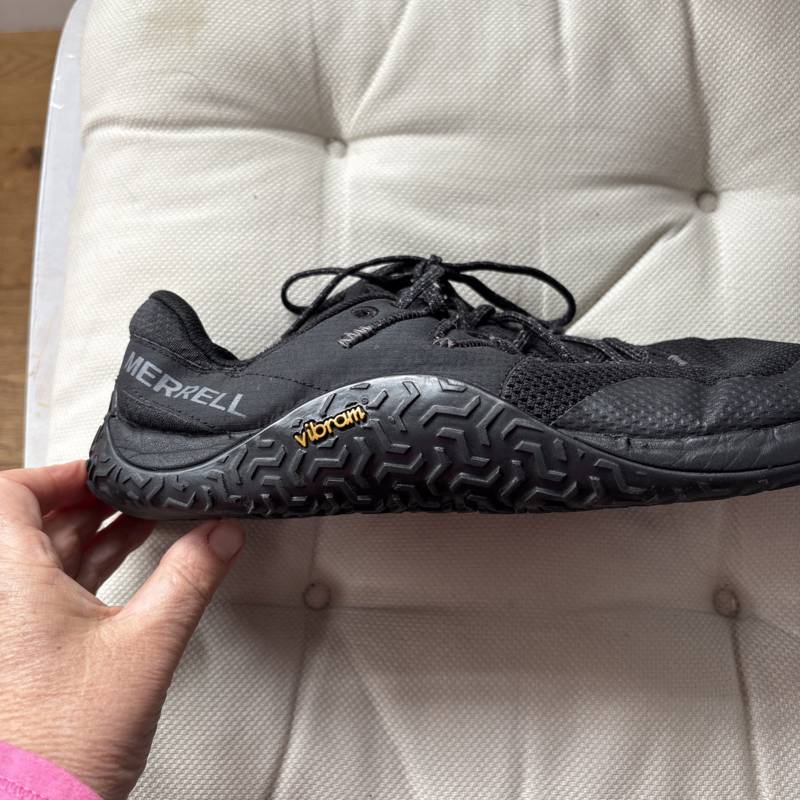 Merrell Trail Glove uomo UK 9 5 US 10 scarpe da corsa a piedi nudi scarpe da ginnastica