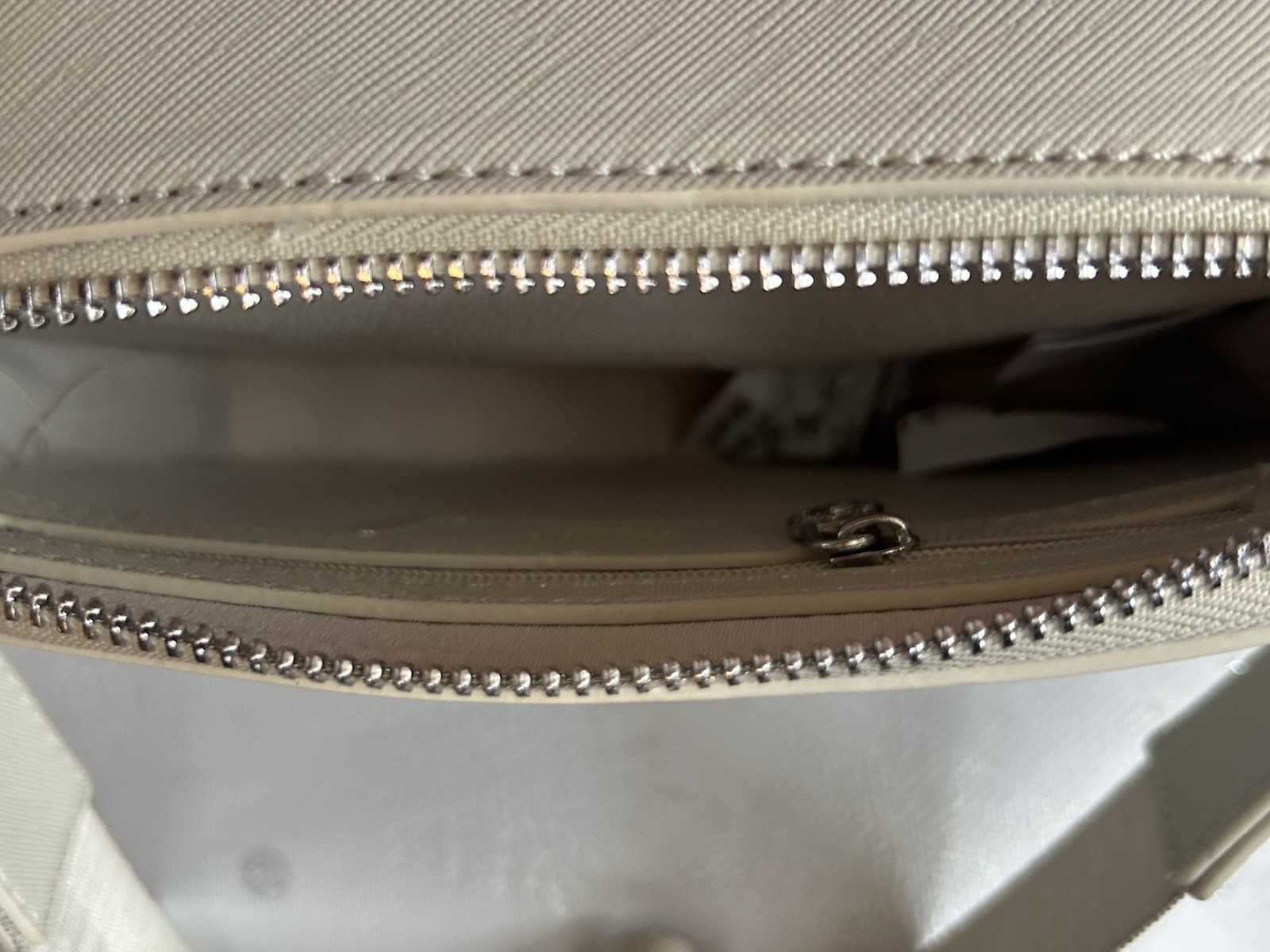 Valentino Orlandi Camera Bag - Taupe - New With Tags - MSRP $159 thumbnail 14