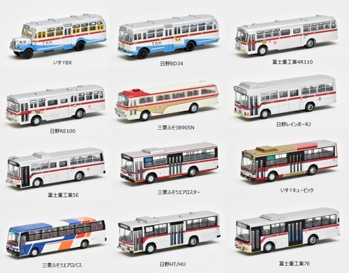 Tomytec 323198 1/150 The Bus Collection Tokyu 100th Anniversary Tokyu Bus SP BOX - Picture 2 of 6