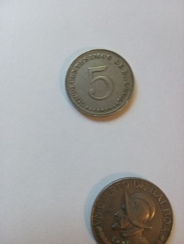 4- Monete Panama anni '60,1/2,.10,.25,Centsesimo - Foto 2 di 11