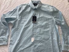 Penguin Munsingwear Shirt Slim Fit Mens XL Blue Long slv Button Preppy NEW NWT