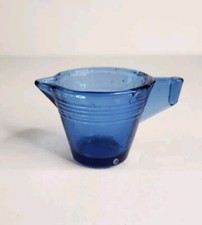 Vintage Miniature Cobalt Blue Child's creamer small chip