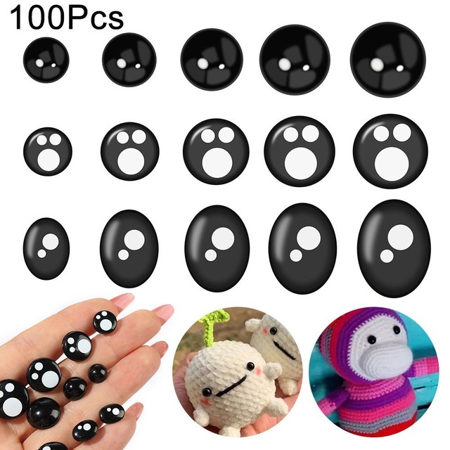 Scrapbooking Vivid Black Eyes Doll Making Eyes Toys Eyeballs Toys Accessories Scrapbooking Vivid Black Eyes Doll Making Eyes Toys Eyeballs Toys Accessories