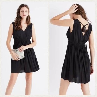 madewell black dress