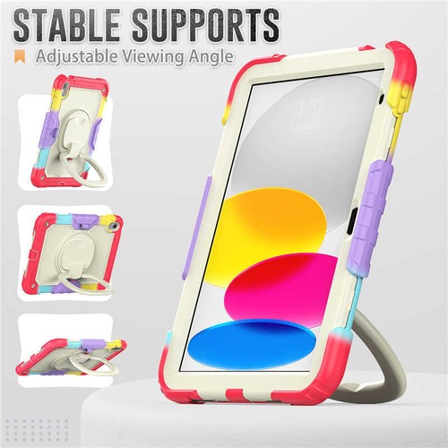 Heavy Duty Shockproof Case Cover For iPad 5/6/7/8/9/10th Gen Air 4 5 Pro 11 12.9 - Picture 50 of 122